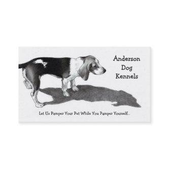 DOG KENNEL: FINE ART: