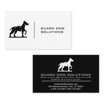 Dog Logo | Simple Black White