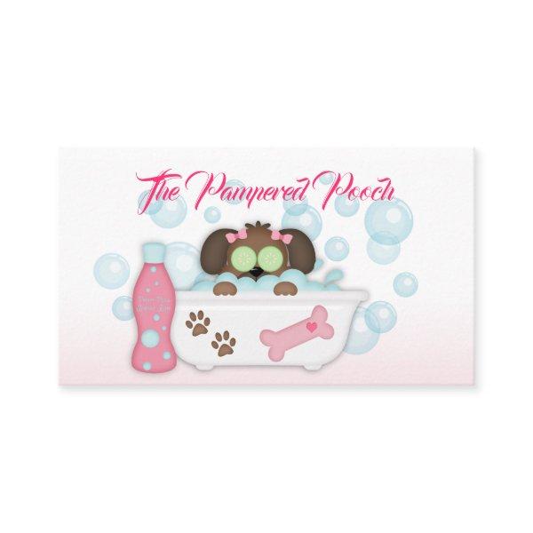 Dog Pampered Pooch Groomer Wash