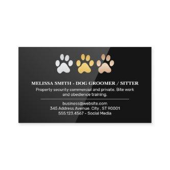 Dog Paws | Black Gloss