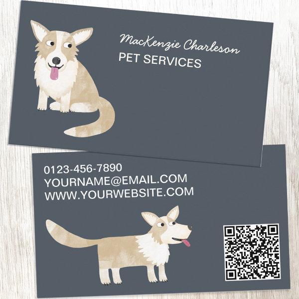 Dog Pet Services QR Code