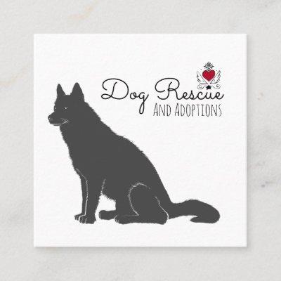 Dog Rescue And Adoptions Square