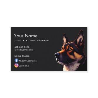 Dog Trainer  with German Shepherd