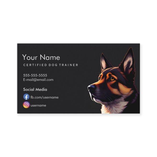 Dog Trainer  with German Shepherd