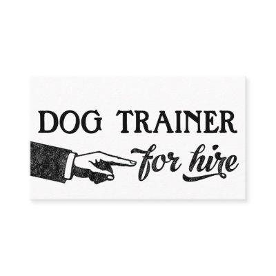 Dog Trainer  - Cool Vintage