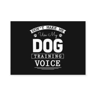 Dog Trainer Voice Funny Dog Training