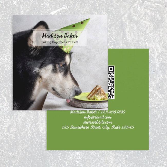 Dog Treats Pet Bakery QR Square