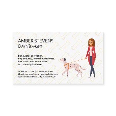 Dog Walker | Dog Bone Pattern