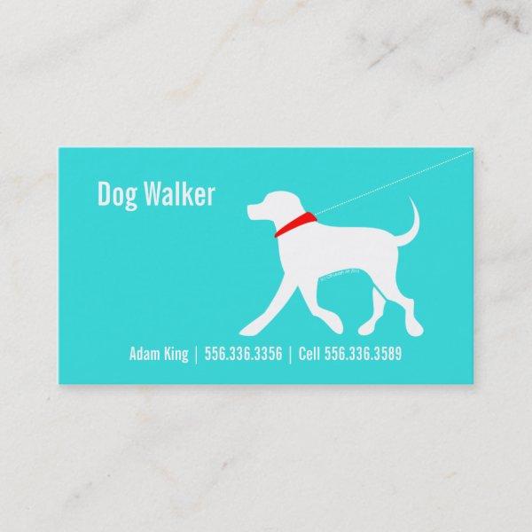 Dog Walker Pet Business Lab Modern Coastal