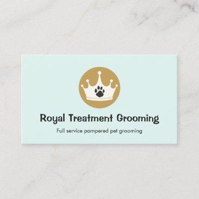 Dog Walking and Grooming Service Dog Paw Print