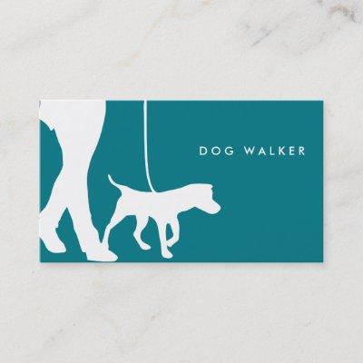 Dog walking  3.5" x 2.0", 100 pack