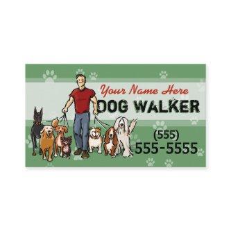 Dog Walking Dog Walker Training MALE Custom Promo
