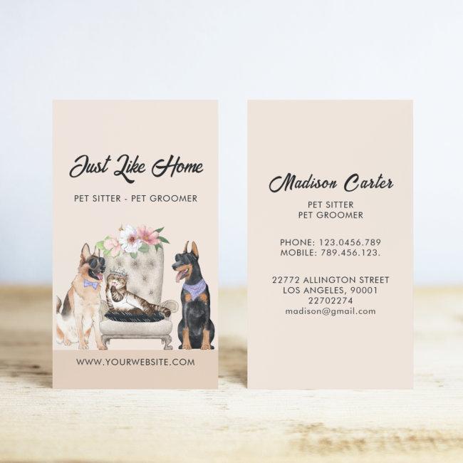 Dogs & Cat Pet Sitting Service