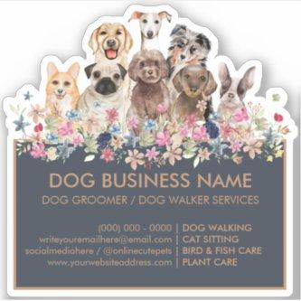 Dogs Pug Greyhound Corgi Aussie Frenchie Poodle Sticker