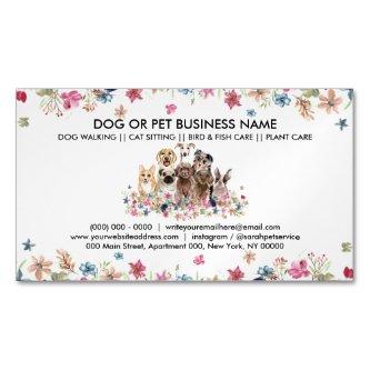 Dogsitter or pet boutique  magnet