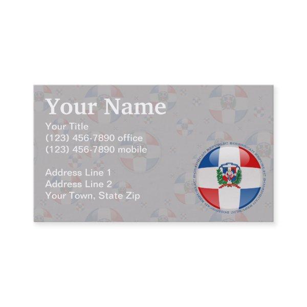 Dominican Republic Bubble Flag