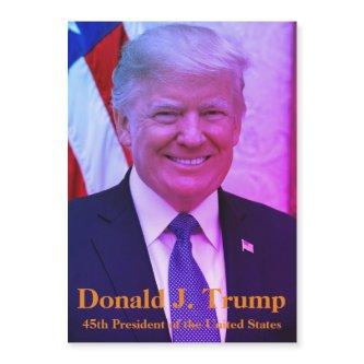 Donald J. Trump, 45th President magnetic card