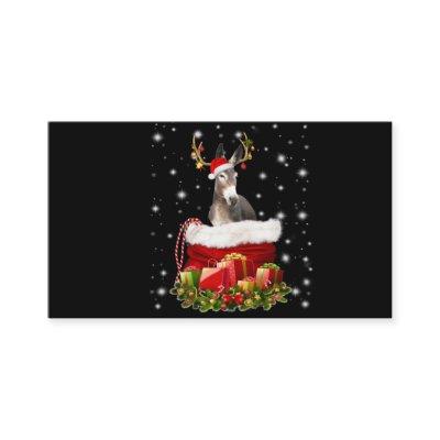 Donkey Lover Gift| Happy Donkey Merry Christmas