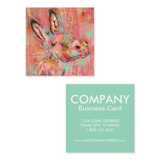 donkey painting square