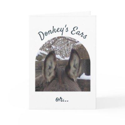 Donkey's Years Card