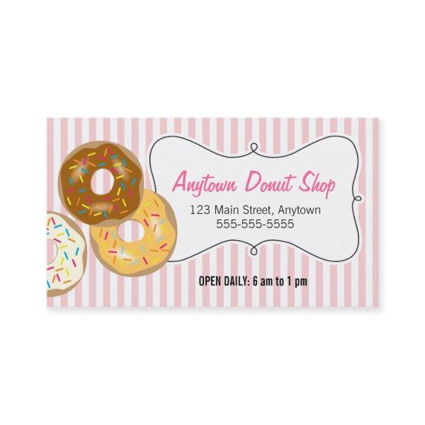 Donuts with Sprinkles, Donut Shop