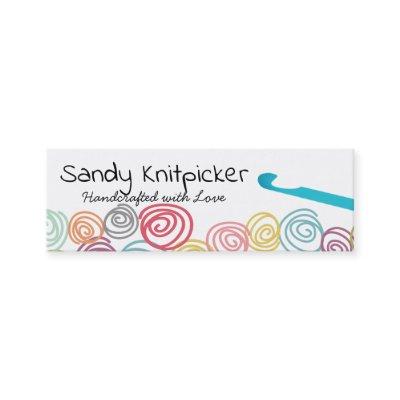 Doodle scribble yarn crochet hook