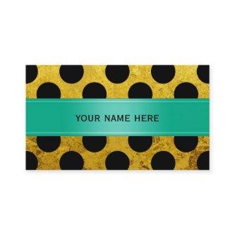 Dots seamless pattern black + your back