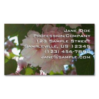 Double Blossoming Cherry Tree I Spring Floral  Magnet