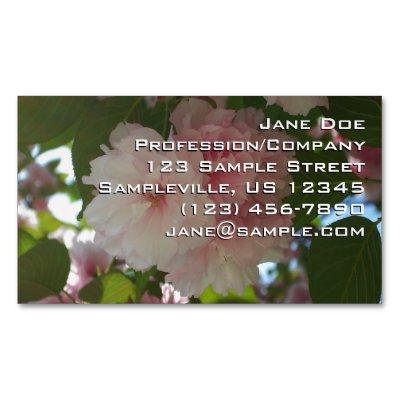Double Blossoming Cherry Tree I Spring Floral  Magnet