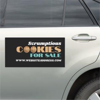 Double Cookies Logo, Cookie Sales Fundraising Car Magnet