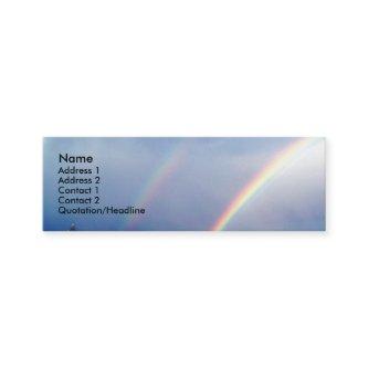 Double Rainbow Profile Card