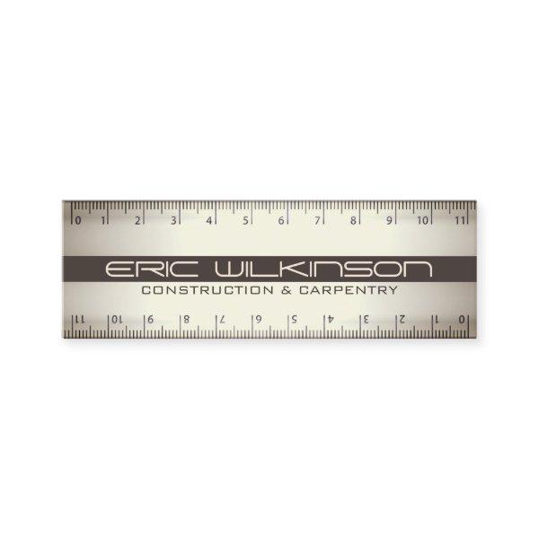 Double ruler faux look cover mini