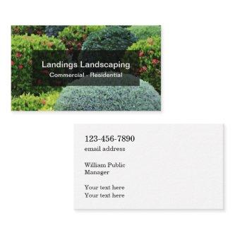 Double Side Landscaping