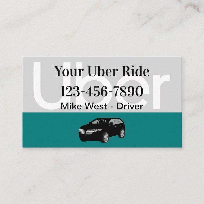 Double Side Uber Taxi Ride Hailing