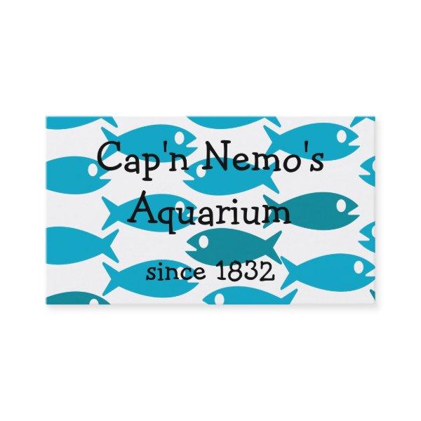 Double sided fish pattern