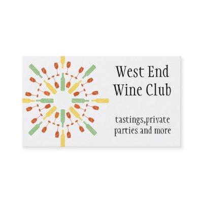 Double sided wine themed