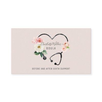 Doula Floral Stethoscope