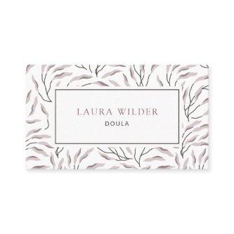 Doula Flowing Leaves Pattern