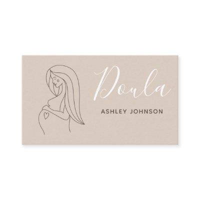 Doula Midwife Birth Coach Boho Neutral Pastel Calm