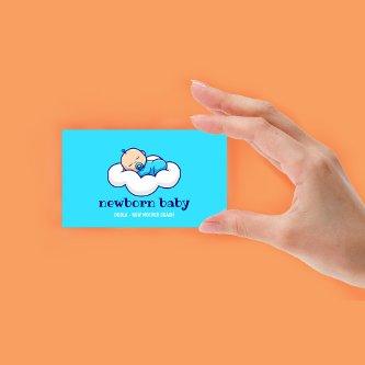 Doula New Baby Sleeping on Cloud