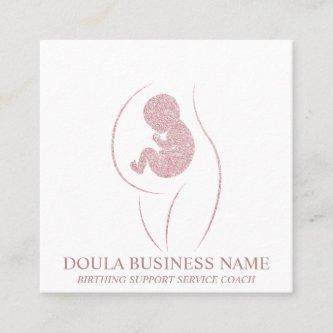 Doula Pregnancy Nurse Newly Mom Birth Coach Baby Square
