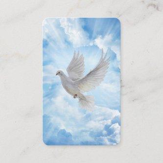 Dove Prayer Card - After Glow