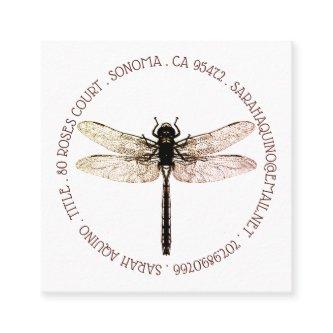 Dragonfly Circle Type Garden Design Square