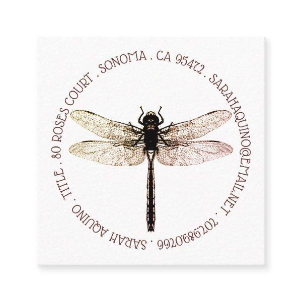 Dragonfly Circle Type Garden Design Square