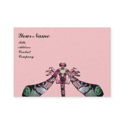 DRAGONFLY ,green ,black pink gold metallic