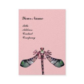 DRAGONFLY ,green ,black pink gold metallic