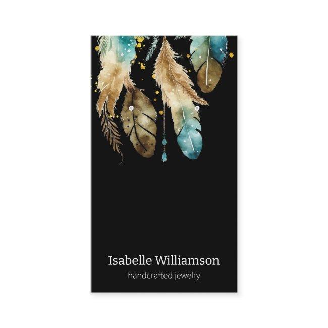 Dreamcatcher Feathers Jewelry Earring Display