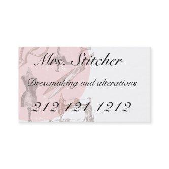 Dressmaking or sewing themed