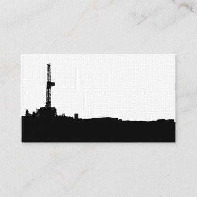 Drilling Rig 2 Silhouette