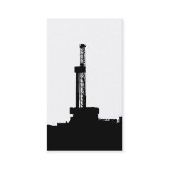 Drilling Rig Silhouette